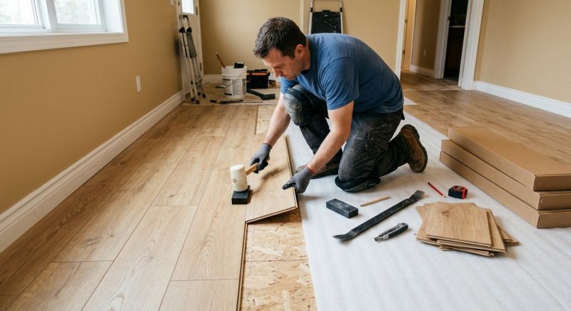 Plank Laminate Installation in Longmont, CO