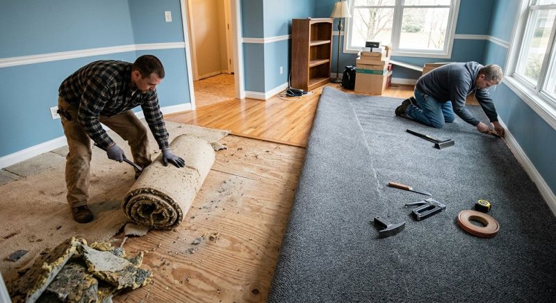 Wool Carpet Installation in Somerset County, NJ